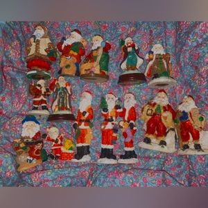 Bundle vintage Santa’s antique